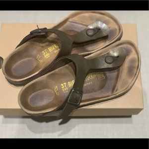 Birkenstock Gizeh Birko-Flor Brown 37 Women’s